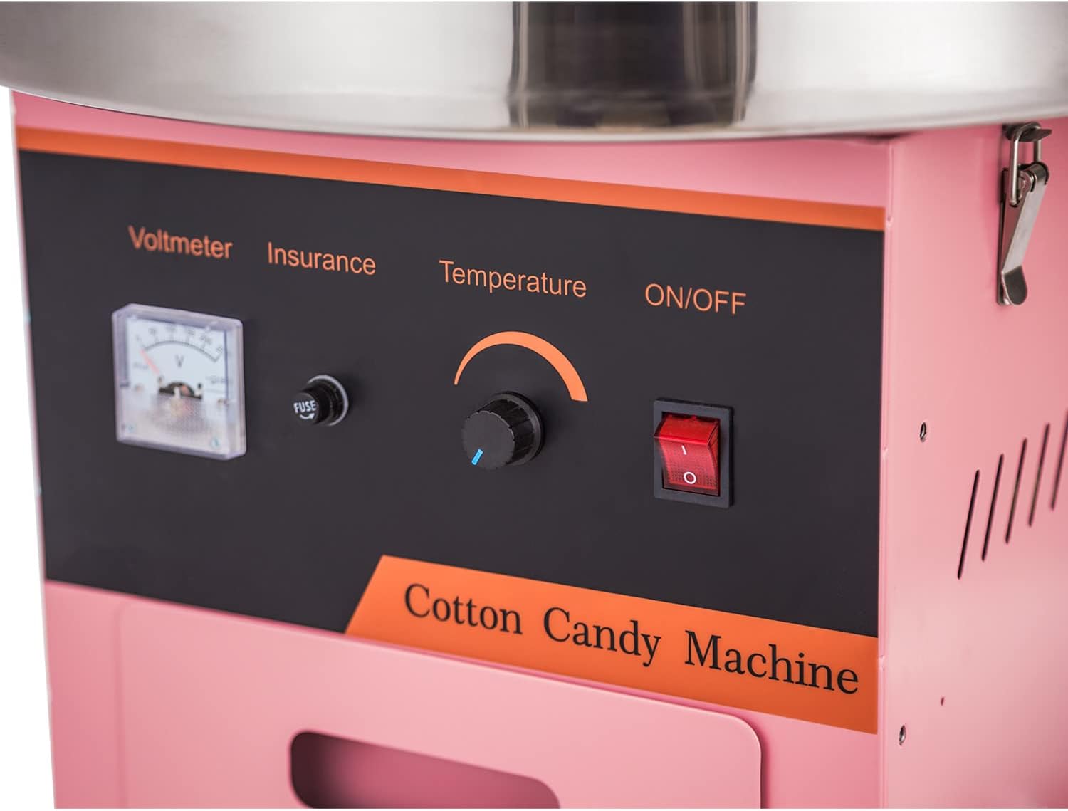 Máquina eléctrica de algodón de azúcar comercial para hilo dental de algodón  110 V para el recuerdo perfecto de fiesta para cumpleaños, funciones