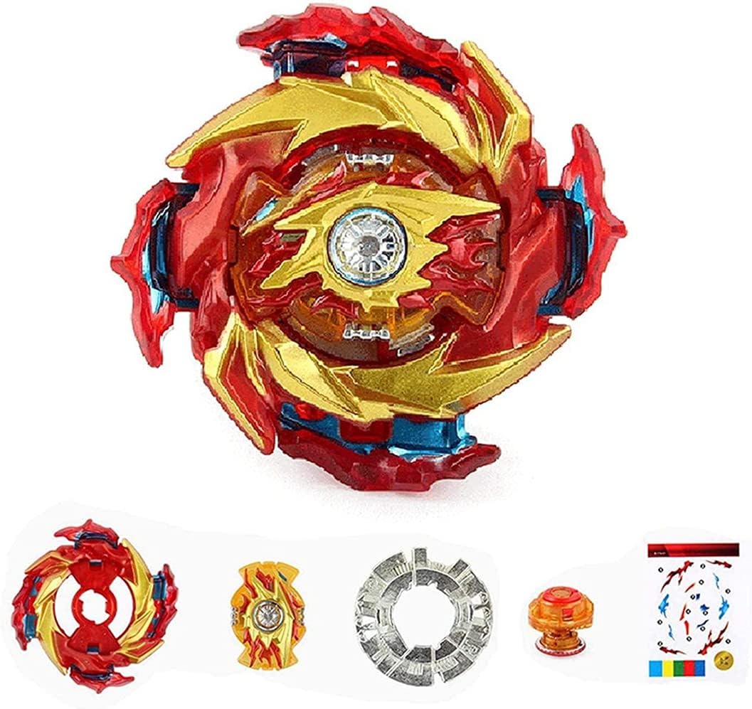 Lanzador de chispas izquierda derecha Lr Bey Burst Evolution Turbo Blades Battling Tops String Launcher Grip SuperKing Booster B-174-01 Hyperion