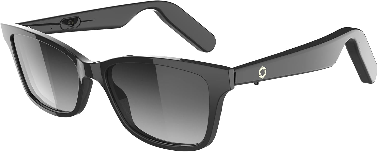 Lucyd – Gafas de audio Bluetooth – Gafas inteligentes para hombres y mujeres con protección de luz azul – Oreja abierta, micrófono inalámbrico con