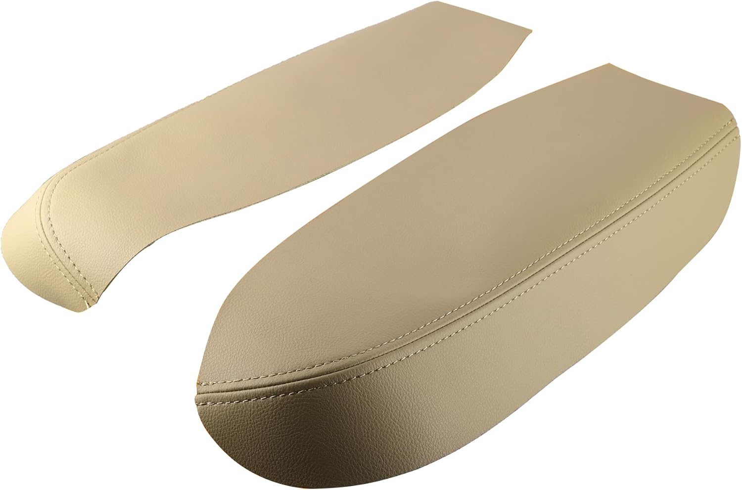 A ABSOPRO Panel de la puerta delantera del coche reposabrazos cubierta interior puerta trims para Acura RDX 2007-2012 beige 1 par