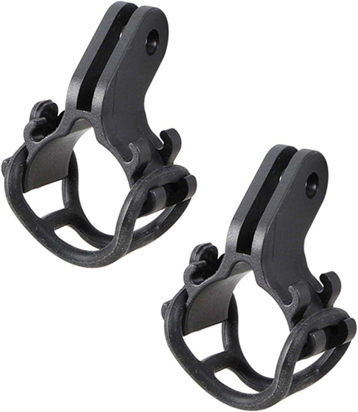 2 unids linterna titular bicicleta bicicleta antorcha luz soporte de montaje para ir pro tipo interfaz de montaje