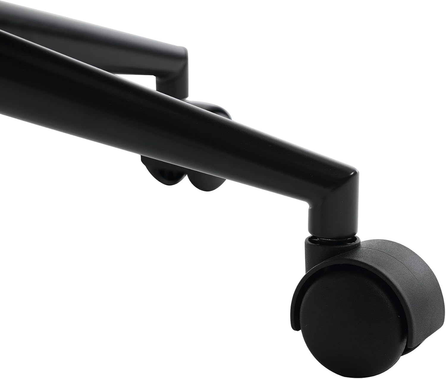 VESCASA Silla de escritorio ajustable para oficina en casa con respaldo cómodo, sillón tapizado giratorio de lino 360 con ruedas para dormitorio de