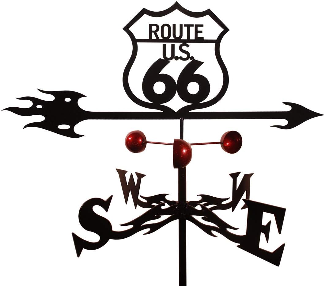 SWEN Products Farrell Series Highway Route 66 Flat Post Mount Veleta  Nuevo