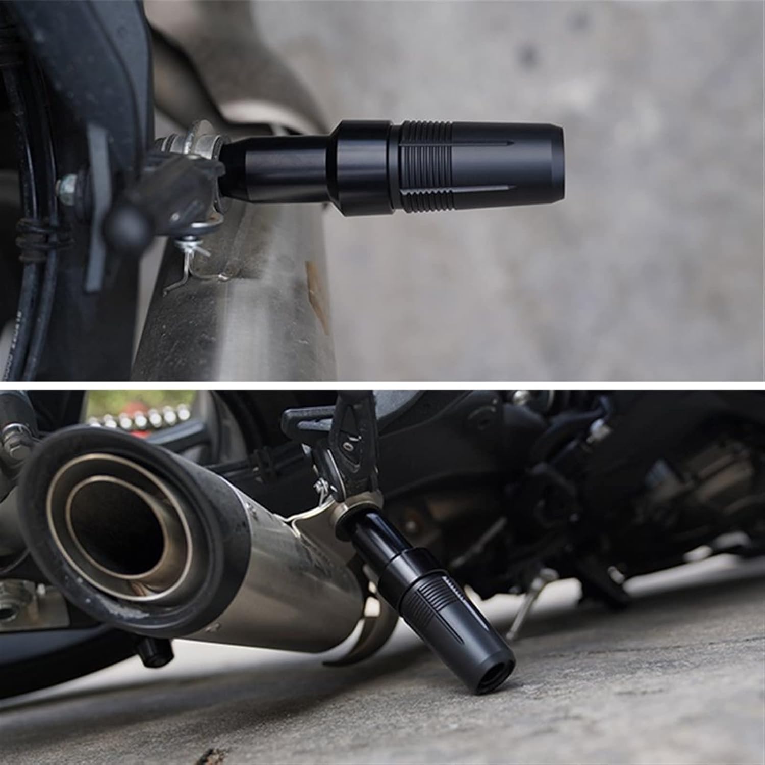 Protector Frames Motorcycle Accessories Exhaust Slider Crash Pad Protector for Suzuki Gixxer SF250 Sf 250 250sf SF250 2018-2023 2022 2021 2020 Crash