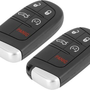 X AUTOHAUX 2 piezas de repuesto para llavero de automóvil para Dodge Journey 2012-2016 Dart 2013-2016 Challenger 2012-2014 Durango 2012-2014 Charger X AUTOHAUX 2 piezas de repuesto para llavero de automóvil para Dodge Journey 2012-2016 Dart 2013-2016 Challenger 2012-2014 Durango 2012-2014 Charger