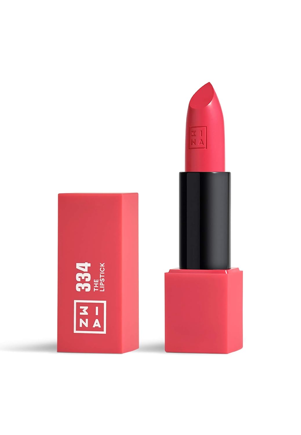 3INA The Lipstick 334 – Excelente selección de tonos – Acabados mate y brillantes – Altamente pigmentado y cómodo – Fórmula vegana y libre de