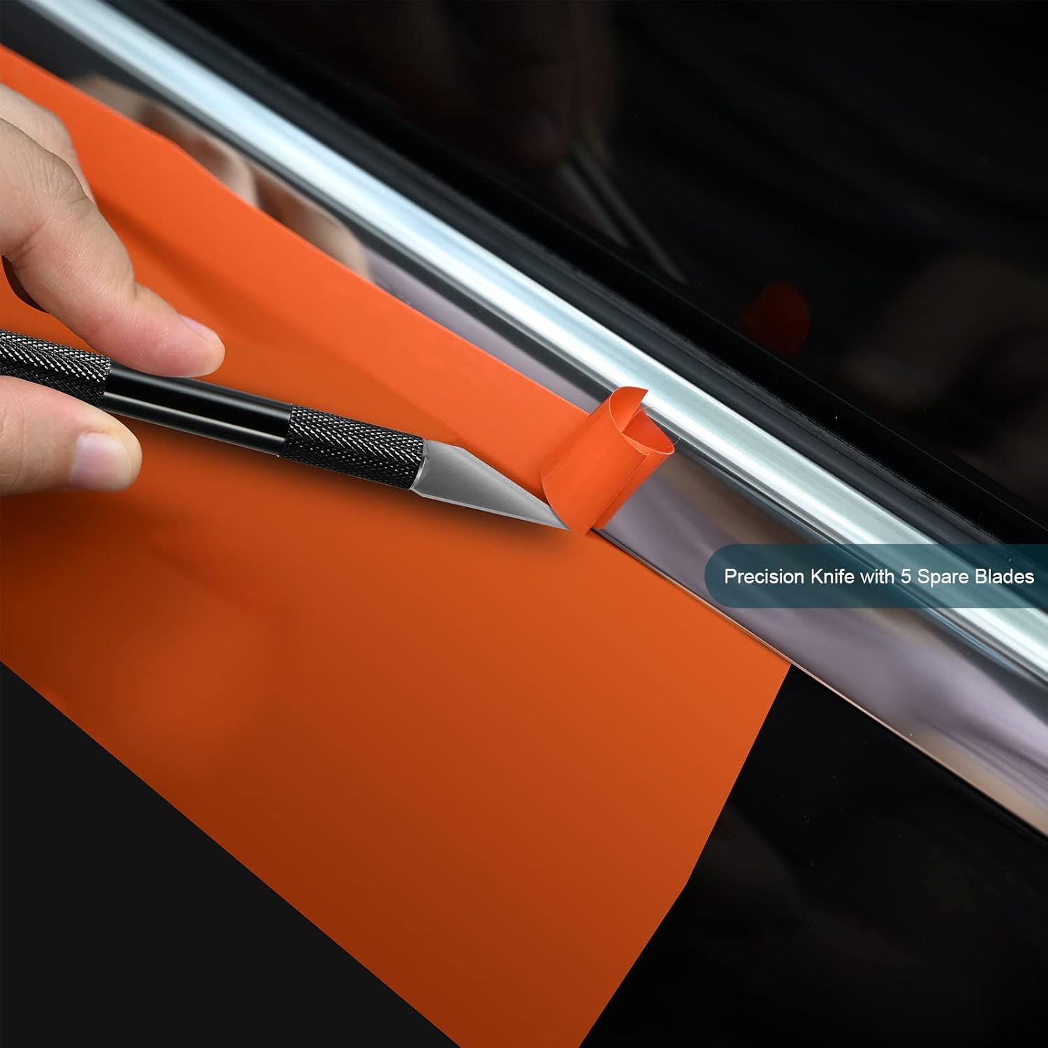 NEWISHTOOL Herramientas de tintado de película de ventana de automóvil, kit de envoltura de vinilo, kit de herramientas de tinte de ventana
