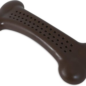 Pet Qwerks Flavorit BarkBone – Hueso de perro rellenable para masticadores moderados, sabor a mantequilla de maní, 5.5 pulgadas, fabricado en Pet Qwerks Flavorit BarkBone – Hueso de perro rellenable para masticadores moderados, sabor a mantequilla de maní, 5.5 pulgadas, fabricado en