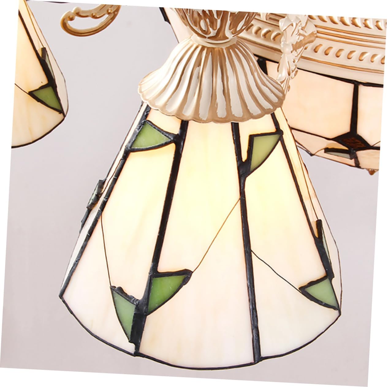 Angoily 1 unid pantalla de cristal decorativo colgante luz cubierta de la lámpara accesorio de cristal artesanía lámpara cubierta decorativa