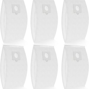 Paquete de 6 bolsas de vacío de tela HEPA 53292 Sears Style QC para Kenmore Canister 5055, 50557, 50558, 53291, 21814, 81214, BC3005, BC7005, Paquete de 6 bolsas de vacío de tela HEPA 53292 Sears Style QC para Kenmore Canister 5055, 50557, 50558, 53291, 21814, 81214, BC3005, BC7005,