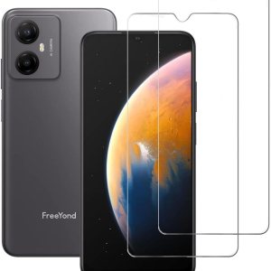 Paquete de 2 protectores de pantalla para Freeyond F9, resistente a los arañazos, sin burbujas, antihuellas, HD, transparente, compatible con Paquete de 2 protectores de pantalla para Freeyond F9, resistente a los arañazos, sin burbujas, antihuellas, HD, transparente, compatible con