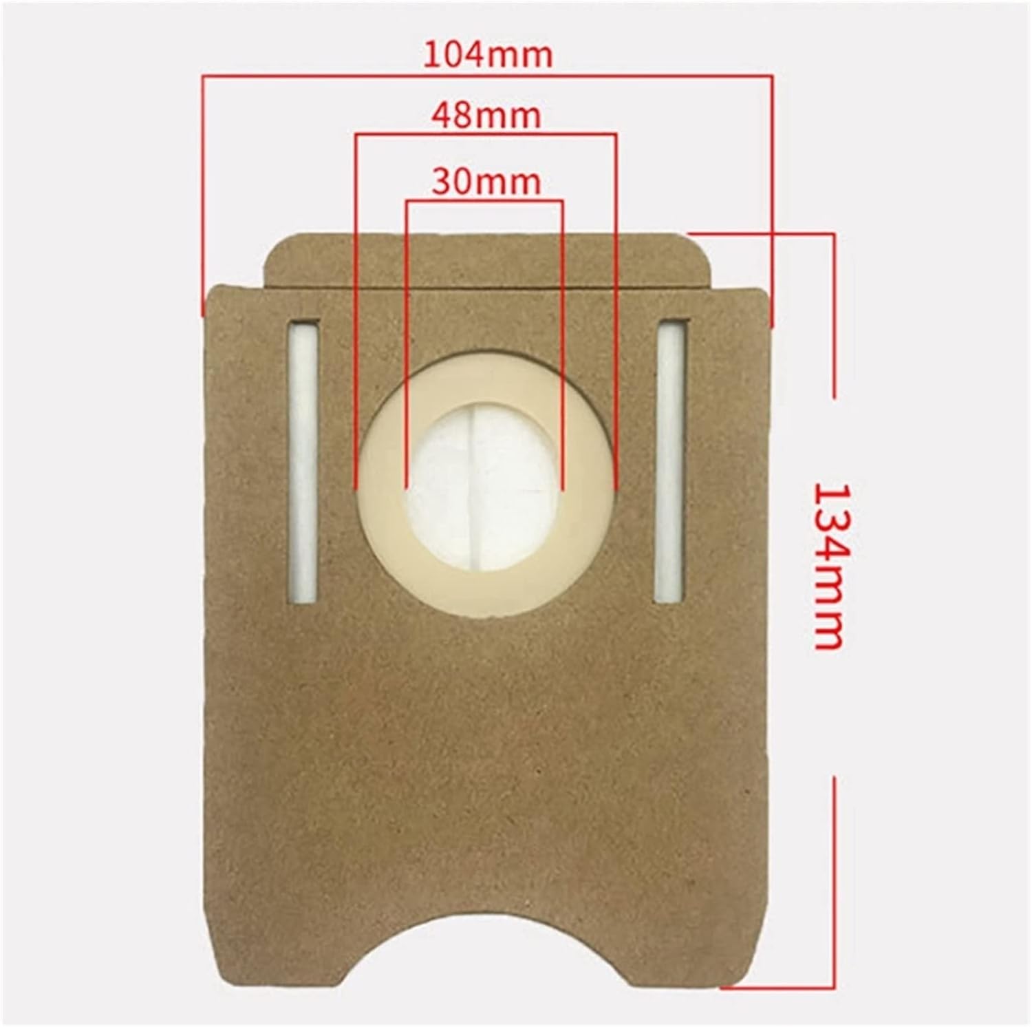 Accesorios automáticos para bolsas de polvo compatibles con Midea S8 S8 + robot aspirador automático piezas de repuesto bolsas de polvo (color  24