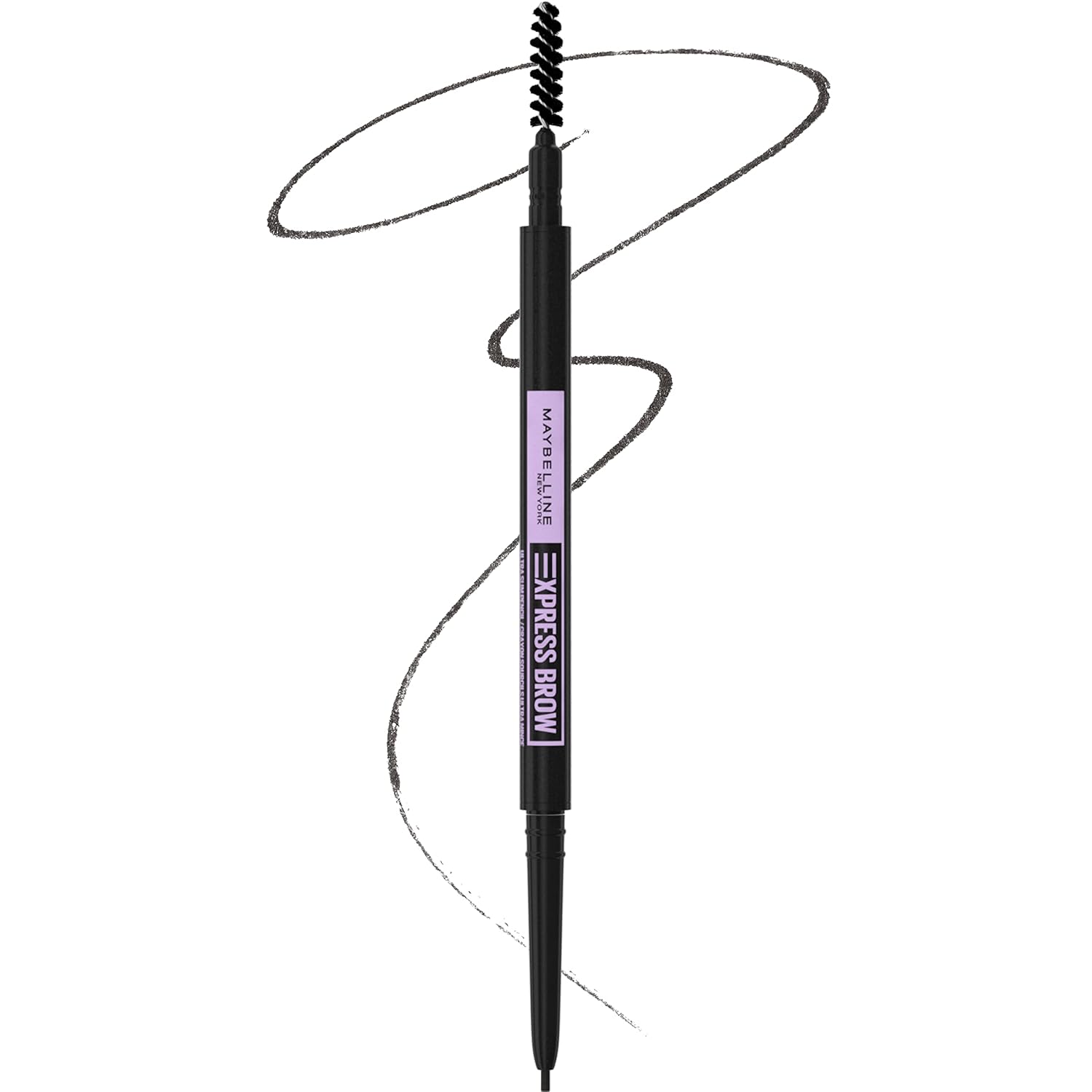 Maybelline Cejas Ultra Delgado Definición Lápiz Mecánico De Maquillaje De Cejas Con Punta De 1,55 mm y Carrete De Mezcla Para Cejas Precisamente