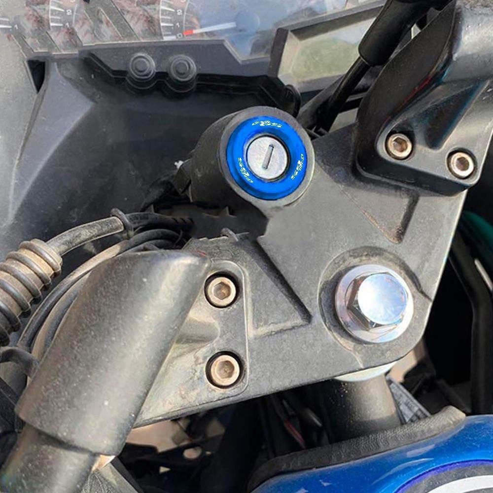 Cubierta del interruptor de encendido de la motocicleta, cubierta del acelerador, anillo decorativo para BMW G650GS G 650 GS 2008-2016