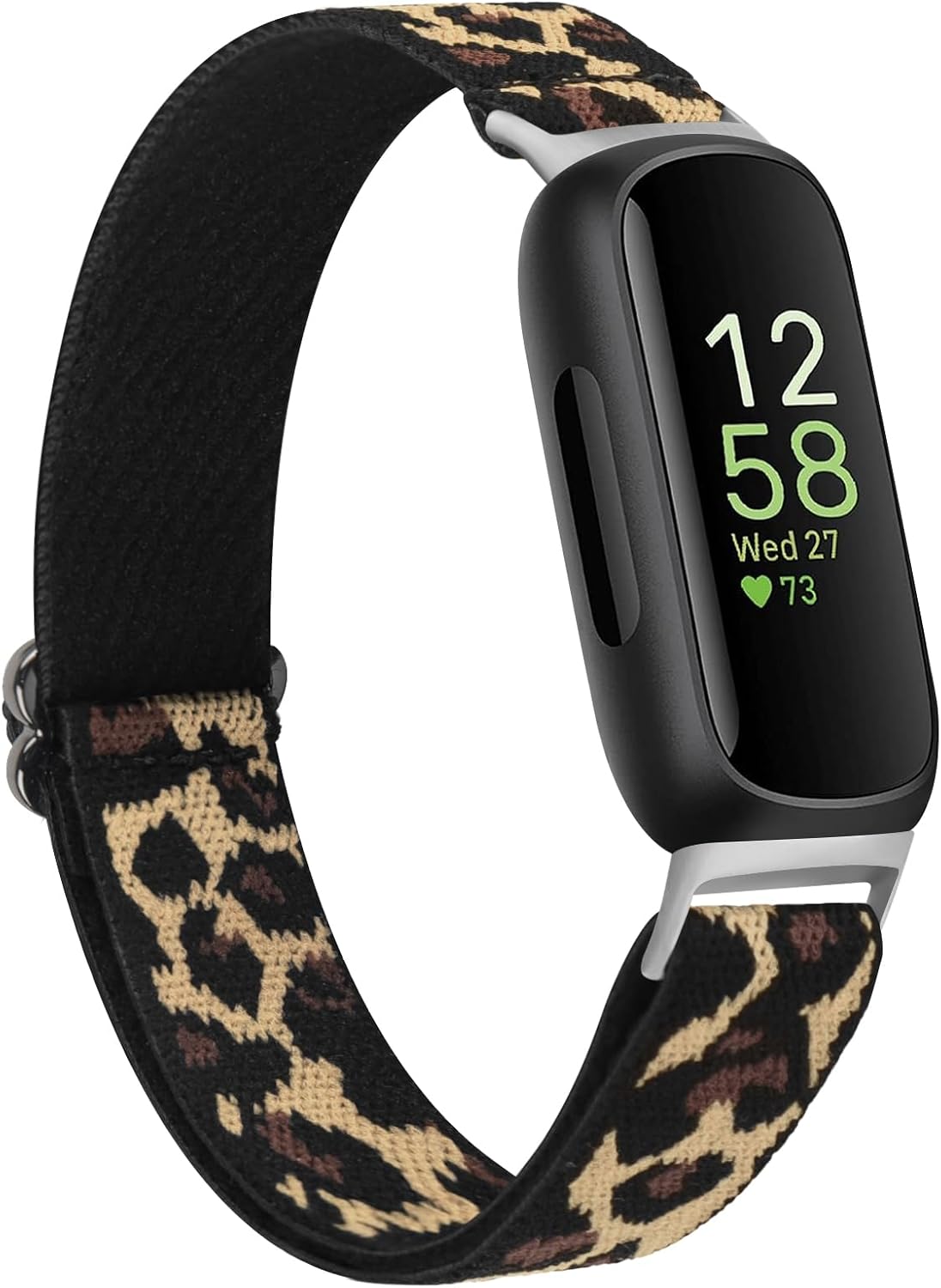 VANCLE Bandas elásticas para Fitbit Inspire 3 bandas para mujer, transpirable, ajustable, de repuesto, elástica, de nailon, correas deportivas