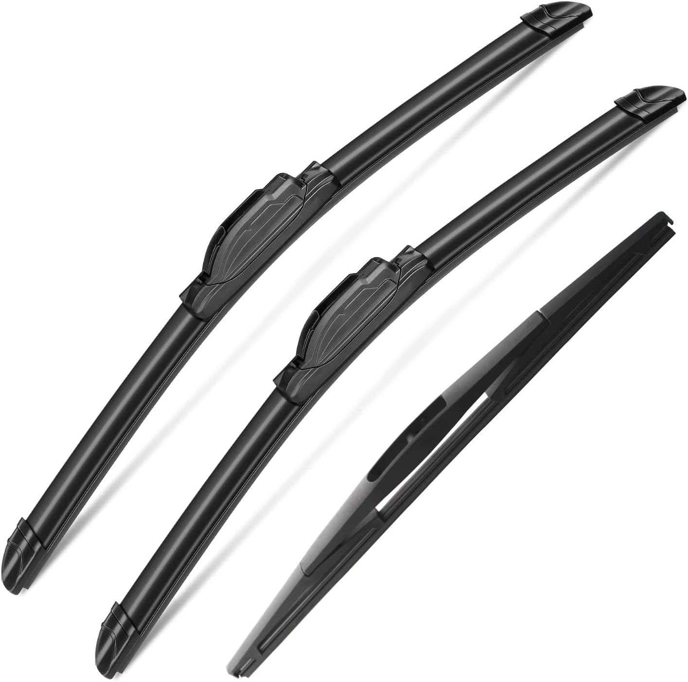 Juego de 3 limpiaparabrisas para Nissan Versa Note 2014-2019, repuesto de equipo original para limpiaparabrisas delantero y trasero, 28 pulgadas, 13