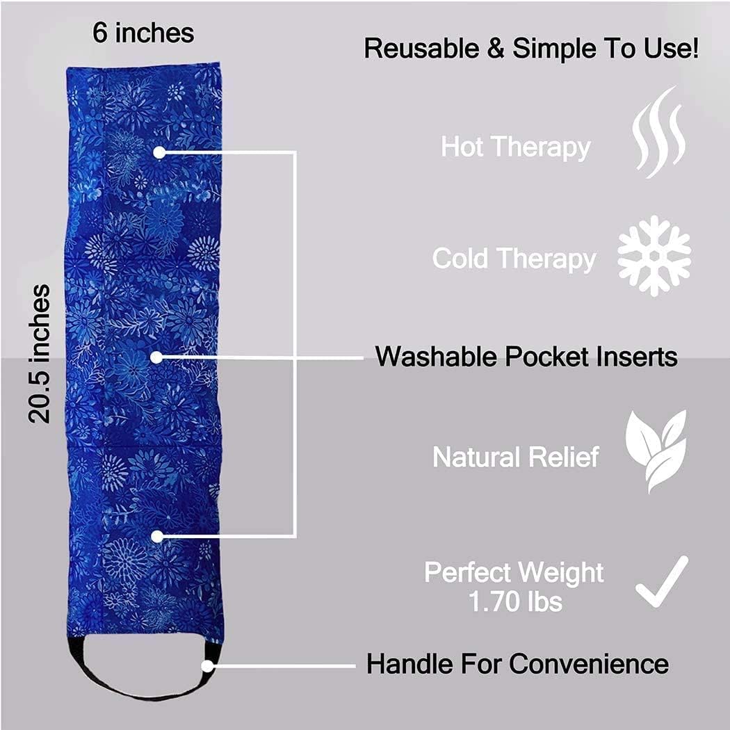 Hot Pockets Calentador de cuello para microondas, envoltura térmica para el cuello con funda lavable, almohadilla térmica para cuello, dolores