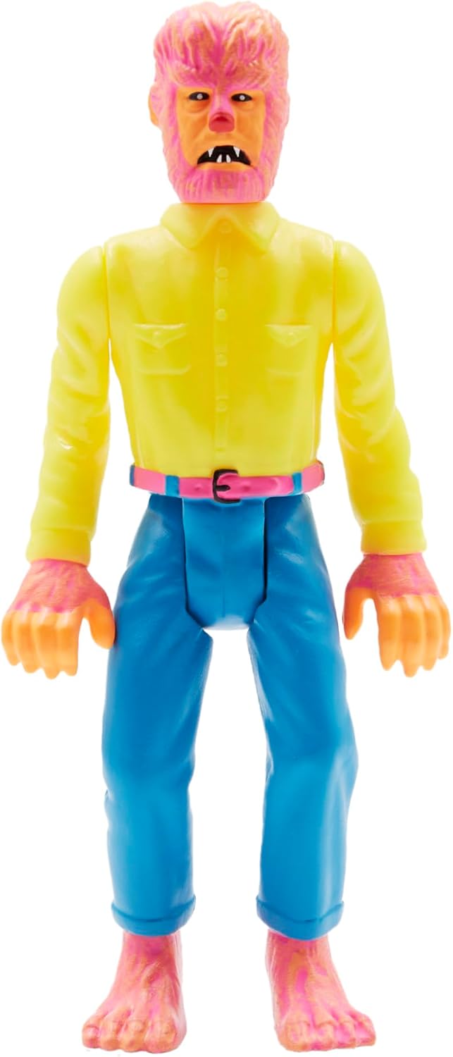 Super7 Universal Monsters The Wolf Man (colores de disfraz) – Figura de acción universal de películas de monstruos de 3.75 pulgadas, coleccionables