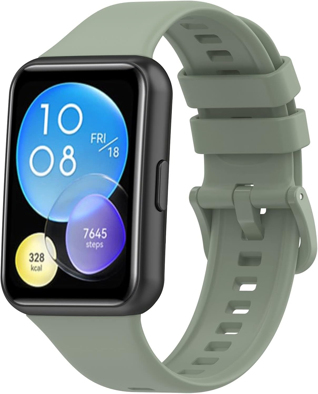 Correas deportivas compatibles con Huawei Watch Fit 2, correa de silicona suave compatible con Huawei Watch Fit 2 correas de repuesto