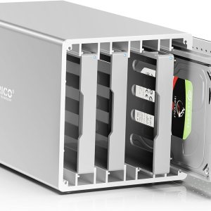 ORICO Caja de disco duro RAID de 4 bahías USB C Soporte independiente de aluminio 3.5 pulgadas Bahía de disco duro externo para 2.5”3.5”HDDSSD ORICO Caja de disco duro RAID de 4 bahías USB C Soporte independiente de aluminio 3.5 pulgadas Bahía de disco duro externo para 2.5”3.5”HDDSSD