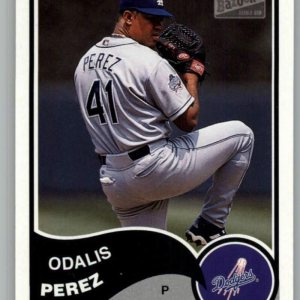2003 Bazooka #164 Odalis Perez NM-MT Los Angeles Dodgers Baseball MLB 2003 Bazooka #164 Odalis Perez NM-MT Los Angeles Dodgers Baseball MLB