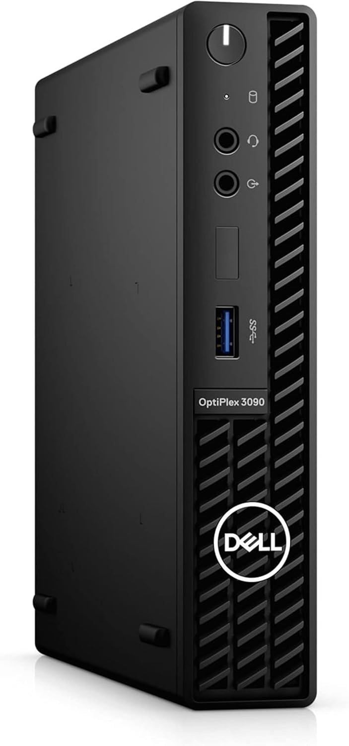 Dell Optiplex 3000 3090 Micro Tower Desktop (2021)  Core i5-512GB SSD – 64GB RAM  6 núcleos  3.8 GHz – CPU de 10 generación Win 10 Home (renovado)