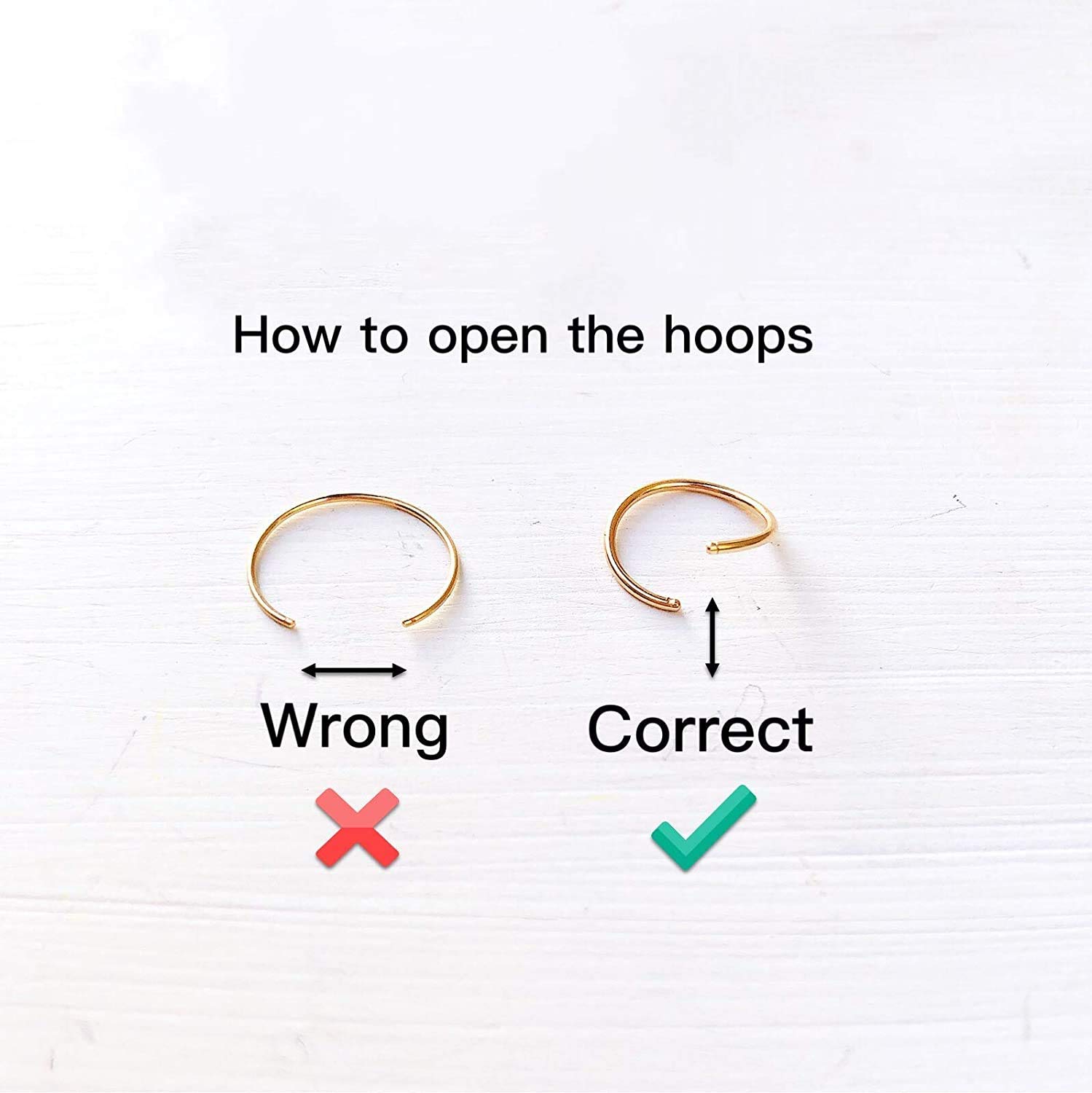 Small Gold Sterling Silver Huggie Hoop Earrings for Women Cartilage Nose Helix Tragus (Gold, 9mm 20 gauge 1 pair)