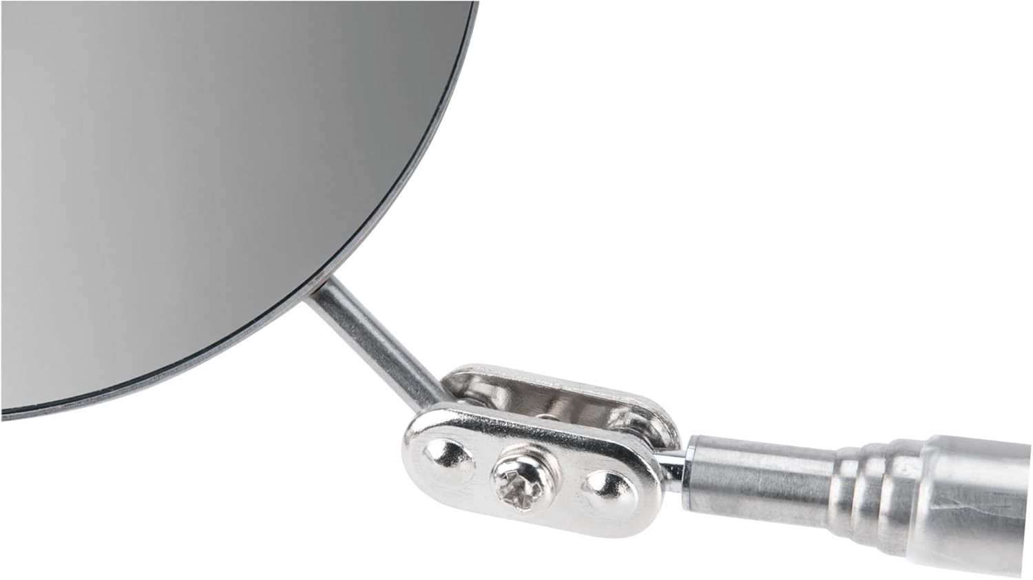 Performance Tool W1255 Jr. Espejo de inspección telescópico jumbo de 2 pulgadas, herramienta versátil y extensible para tareas de inspección y