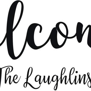 Letrero de vinilo personalizado con nombre de familia para puerta delantera, decoración de pared del hogar o ventana, elige entre varios tamaños y Letrero de vinilo personalizado con nombre de familia para puerta delantera, decoración de pared del hogar o ventana, elige entre varios tamaños y