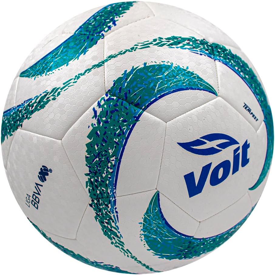 Voit Pelota de entrenamiento híbrida, Liga MX, tecnología híbrida, construcción duradera, varios colores, pelota de fútbol de alta calidad para