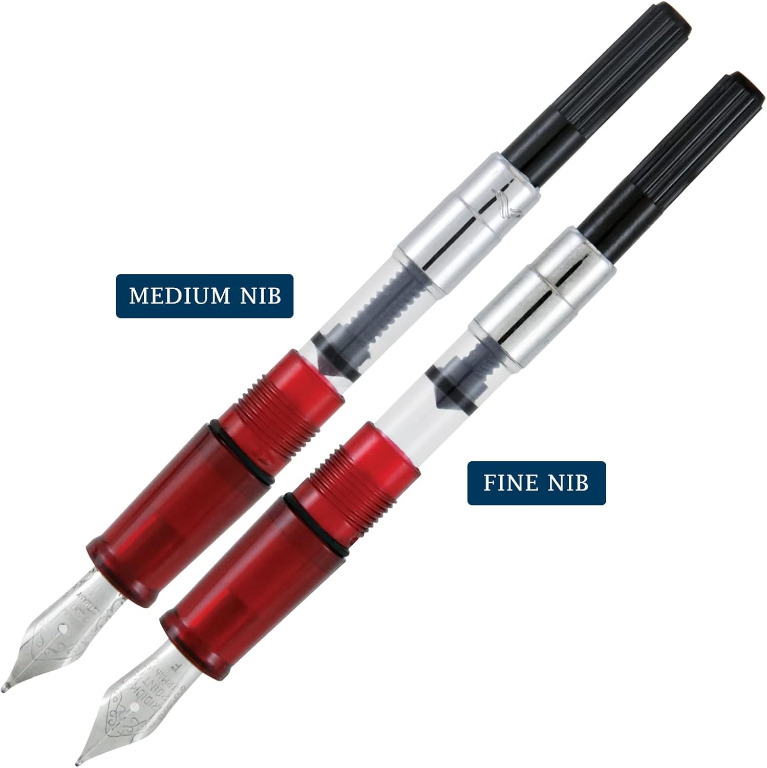 Monteverde Monza – Pluma estilográfica (3 unidades), color rojo