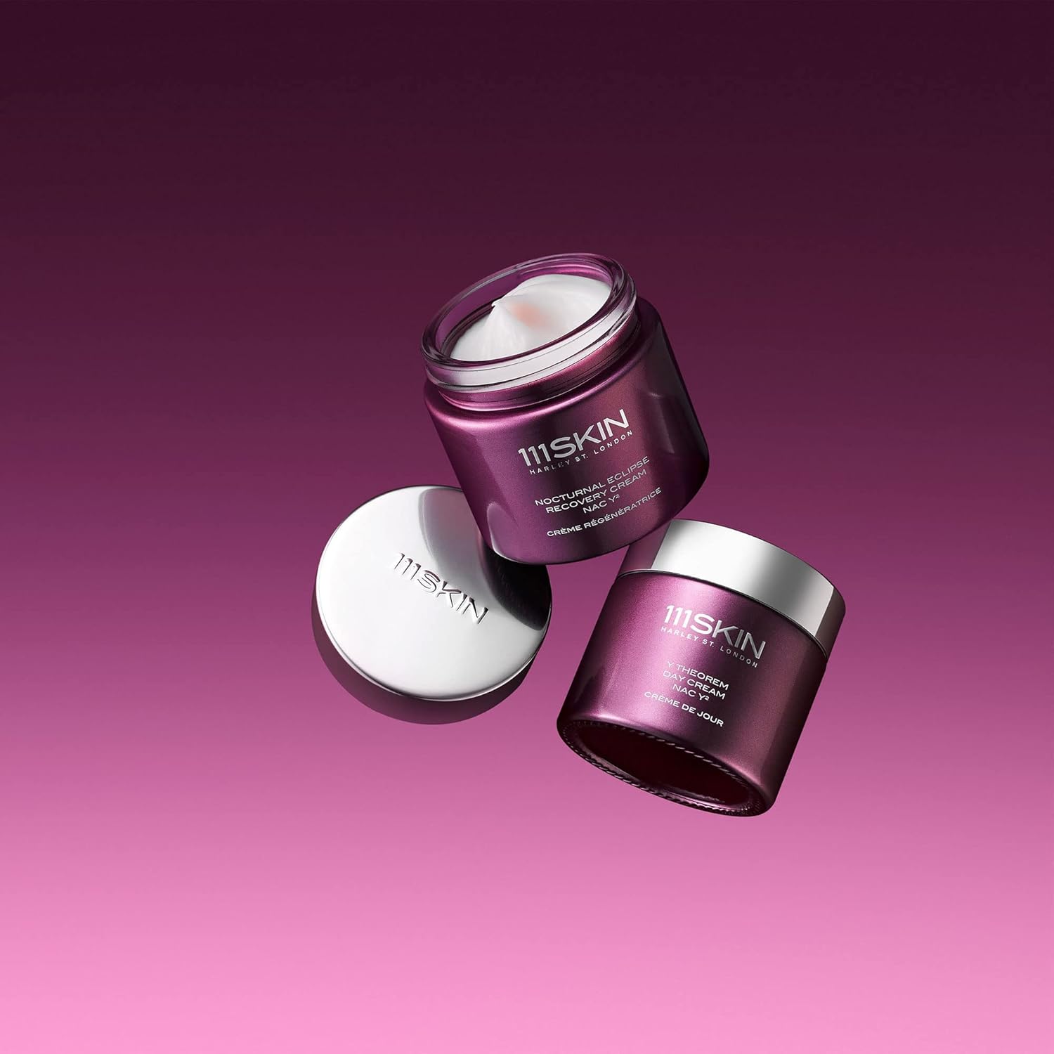 111SKIN Nocturnal Eclipse Recovery Cream NAC Y  Hidratante, Antienvejecimiento, Reparación  Reduce las líneas finas (1.69 oz)