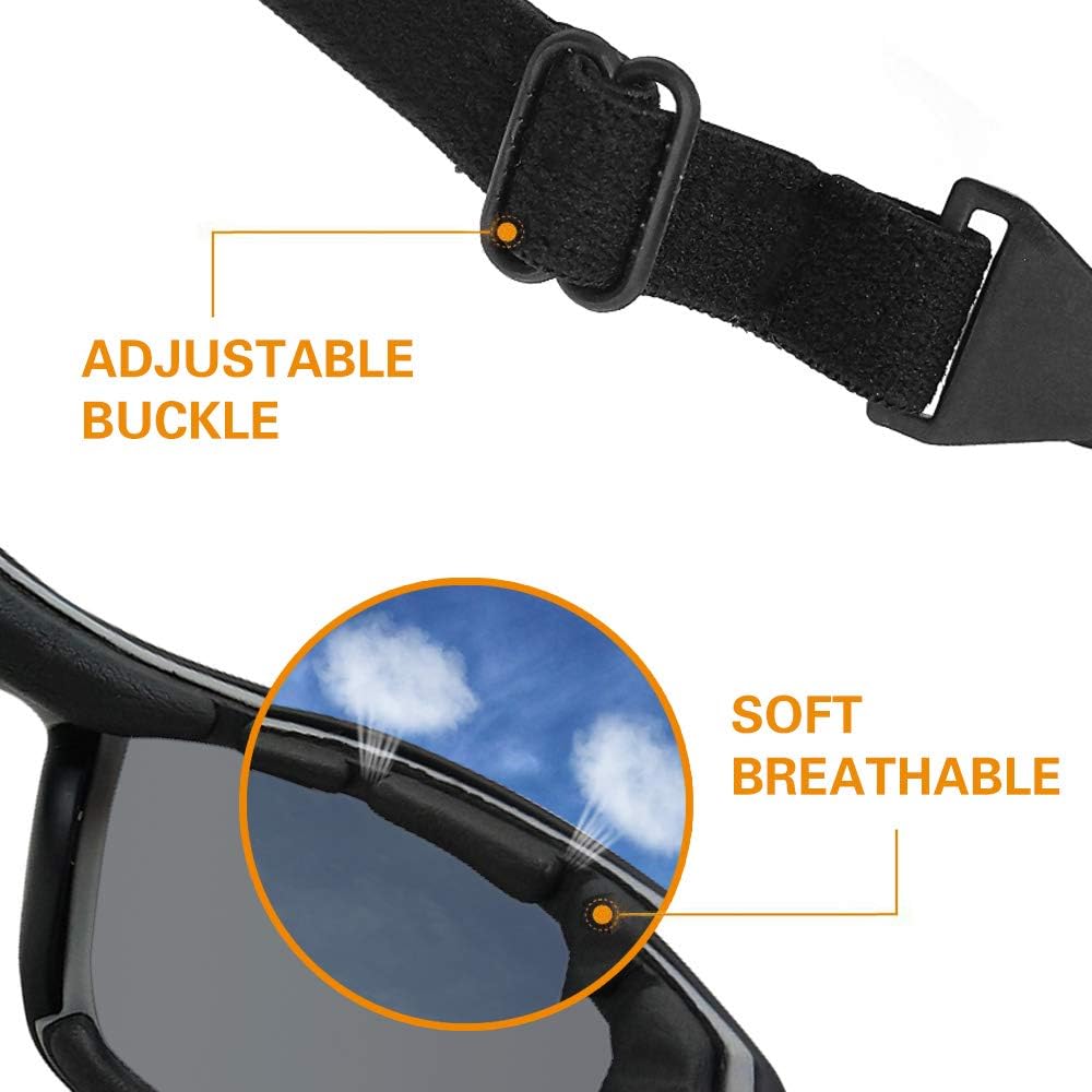 Teraise – Gafas de esquí de seguridad para motocicleta