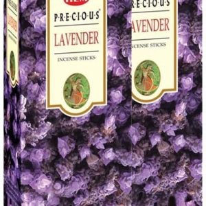 HEM Varitas de incienso de lavanda de 3.53 oz, paquete de 2 (200 GRAMOs) HEM Varitas de incienso de lavanda de 3.53 oz, paquete de 2 (200 GRAMOs)
