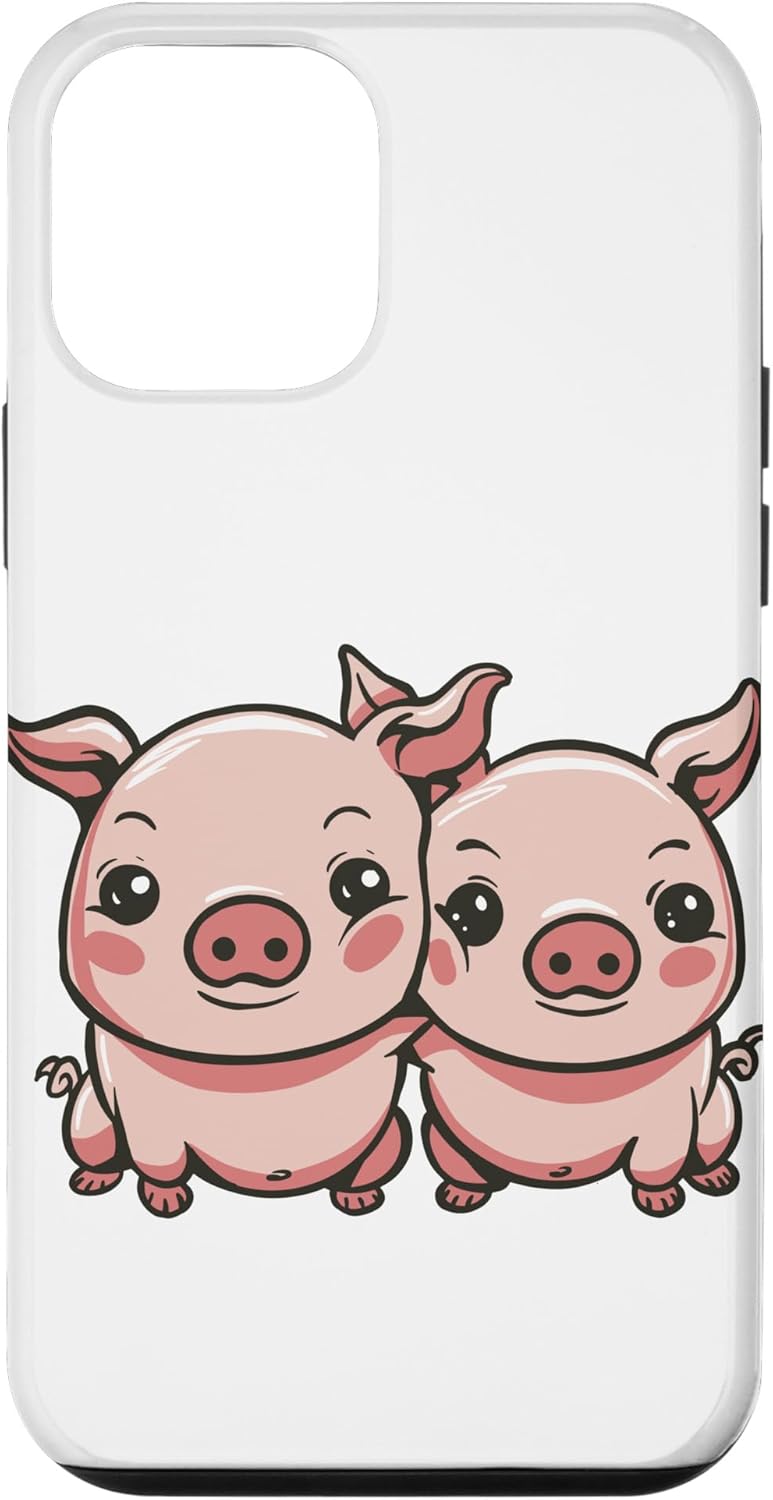 Funda para iPhone 12 mini Cute Pig Animals Anime