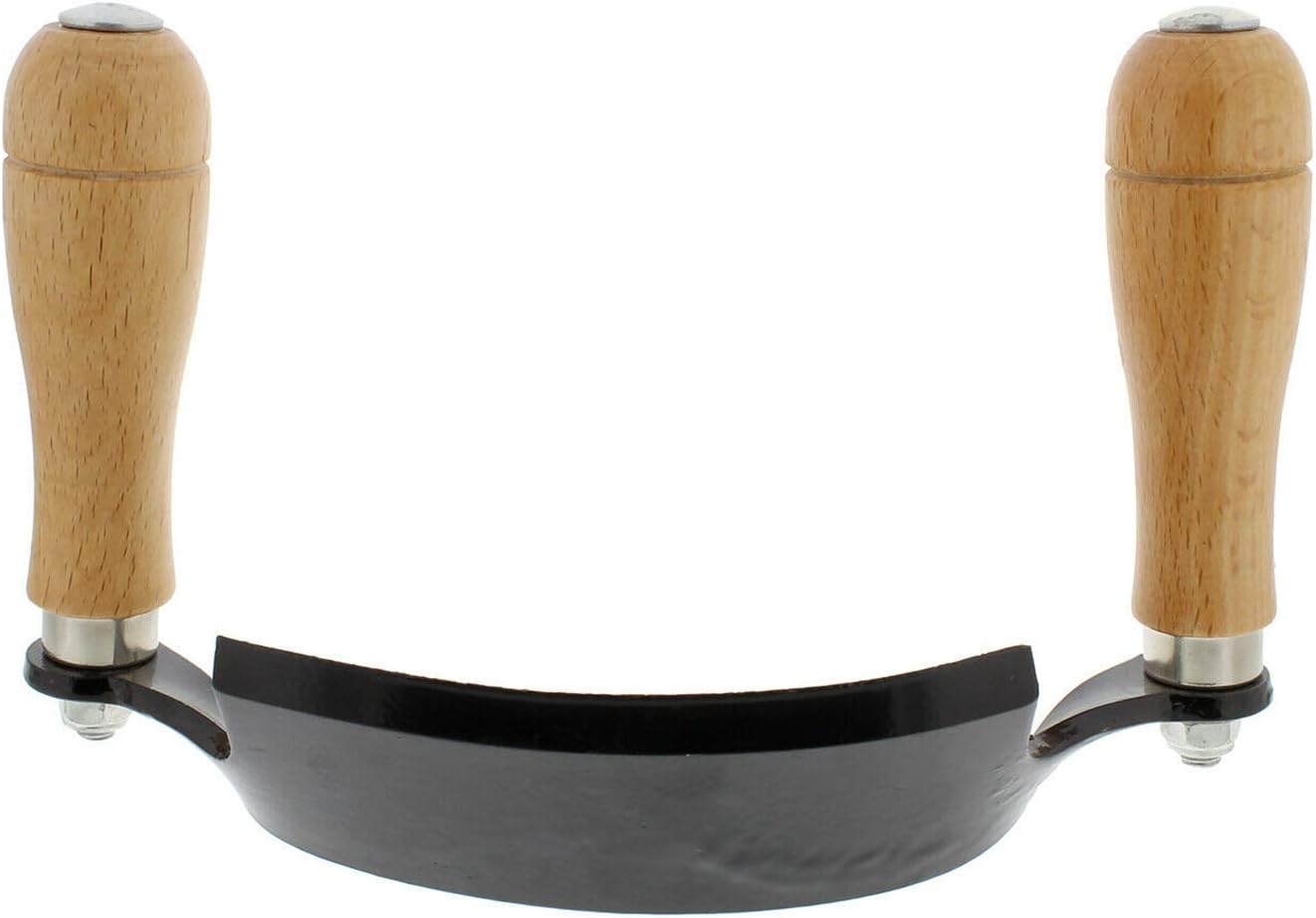 Cuchillo de dibujar de 5 pulgadas, herramienta curvada para trabajar la madera (curvada de 5 pulgadas)