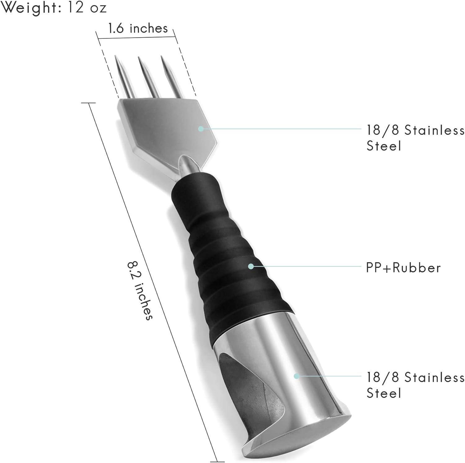 Palillos de hielo, acero inoxidable 188, para cocina, barras, camarero, herramientas de corte de hielo de lujo (trituradora de hielo)