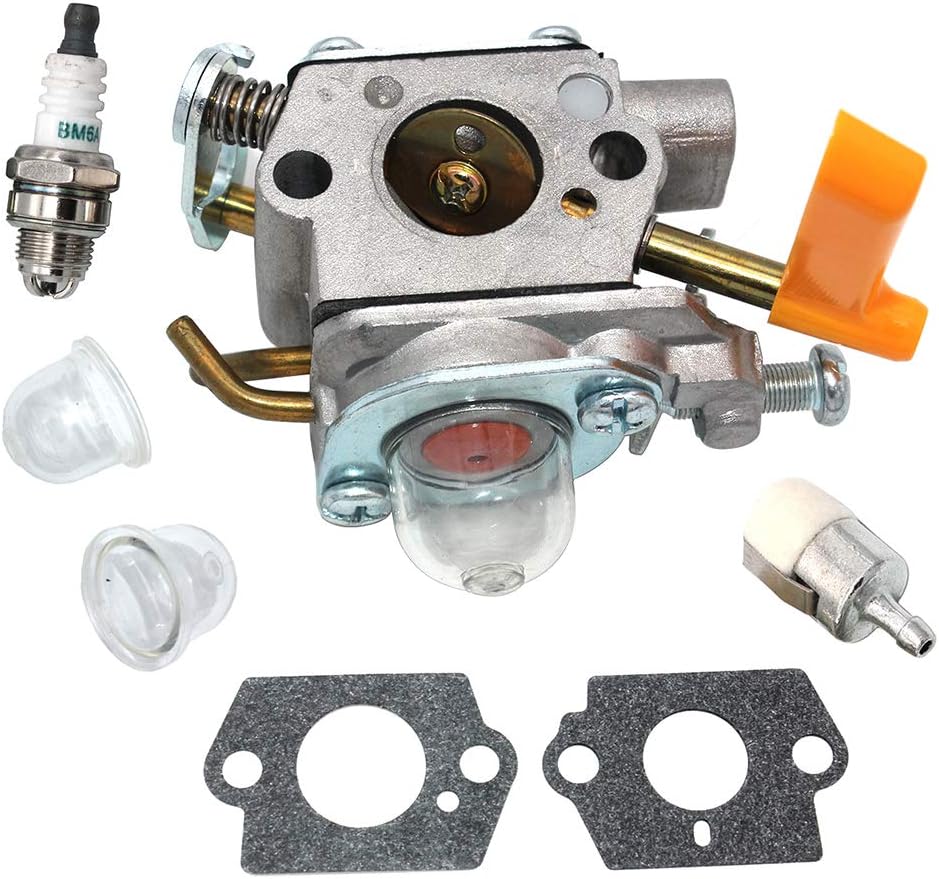 P SeekPro Carburador para Homelite Ryobi Ryan Lawnboy Toro 30cc 26cc 25cc Soplador de cuerda RY26500 RY29550 RY09600 RY52014 RY30000 BC30 RY30004