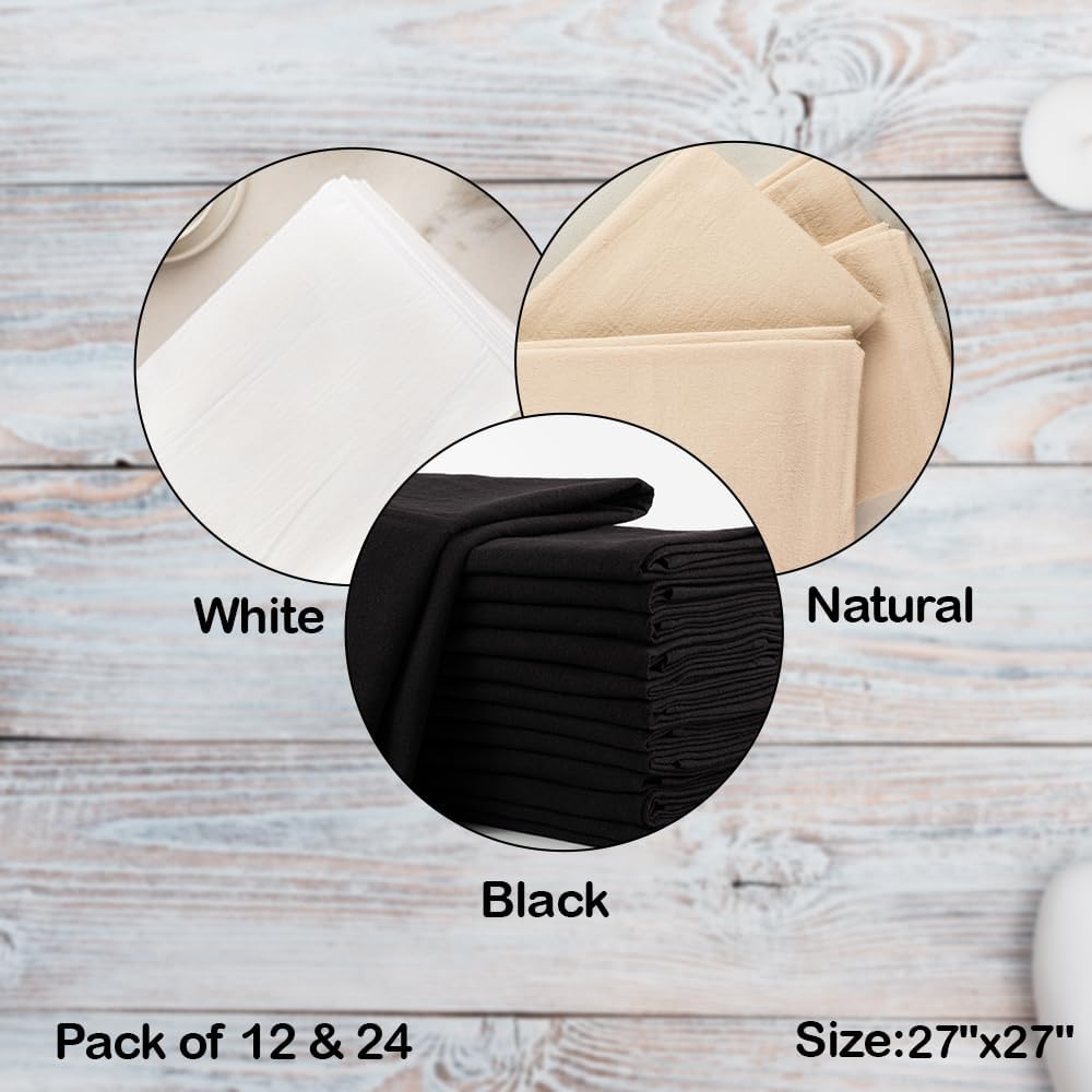 Candy Cottons Harina Sack – Paño de cocina  Toalla de cocina en blanco, impresión bordada, manualidades, paños de pañales para bebés, funda de lino