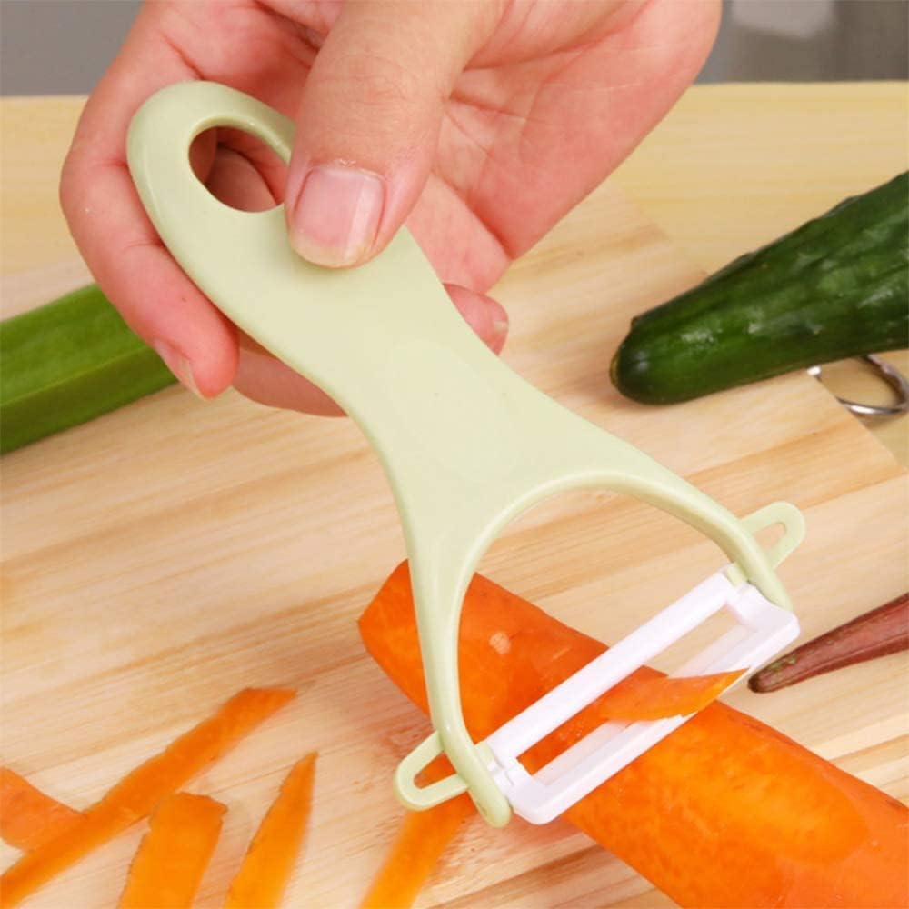Peladores de patatas, paquete de 3, peladores de frutas, peladores de patatas, pepino, peladores de manzana para cocina, peladores de verduras