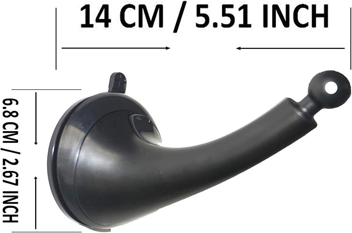 Paquete de 2  Accesorio de ventosa de montaje en ventana para mini comederos de colibríes, colgador de comedero de pájaros de ventana, campanillas