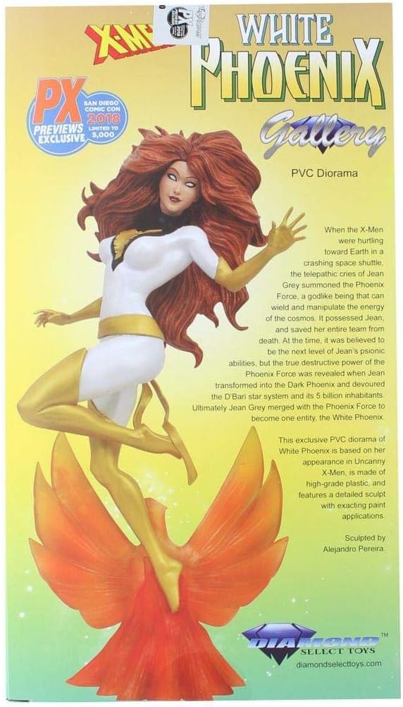 Marvel Gallery White Phoenix – Estatua de PVC de 10 pulgadas, exclusiva SDCC