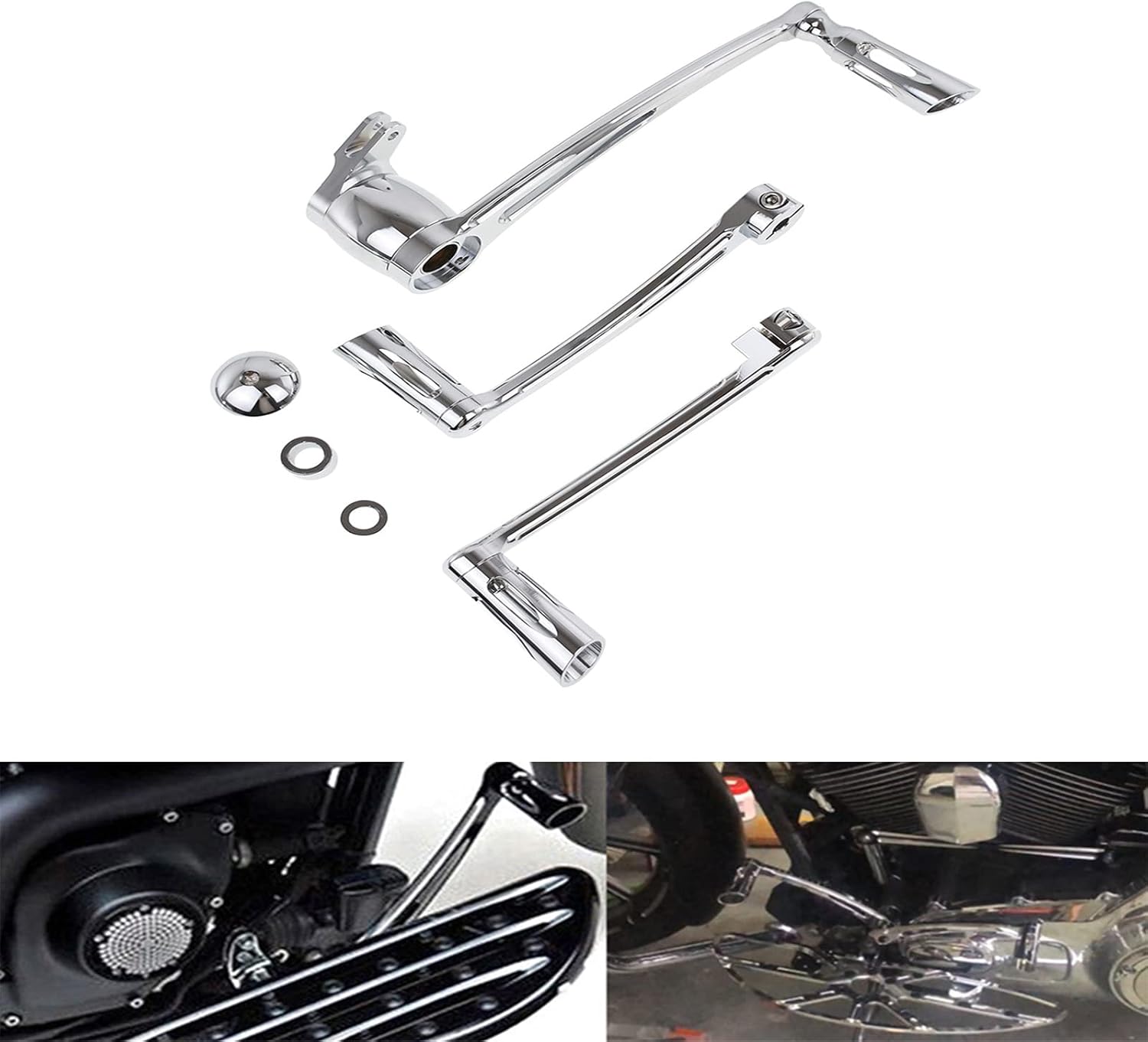 Kit de clavijas de palanca de cambios para pedal de freno de motocicleta, apto para Harley Touring Road King Road Glide Street Glide Electra Glide