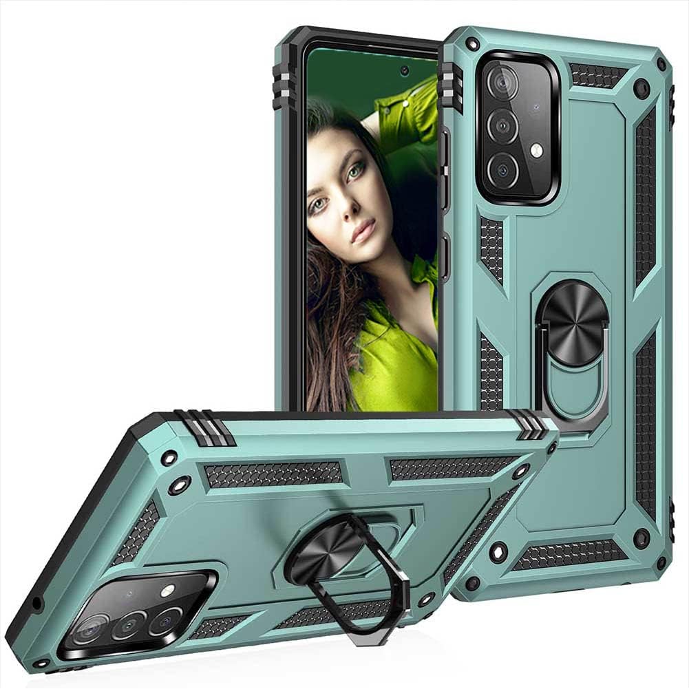 MOKYYDS Funda para Samsung Galaxy Note20 grado militar a prueba de polvo a prueba de golpes Funda para teléfono con soporte soporte magnético de