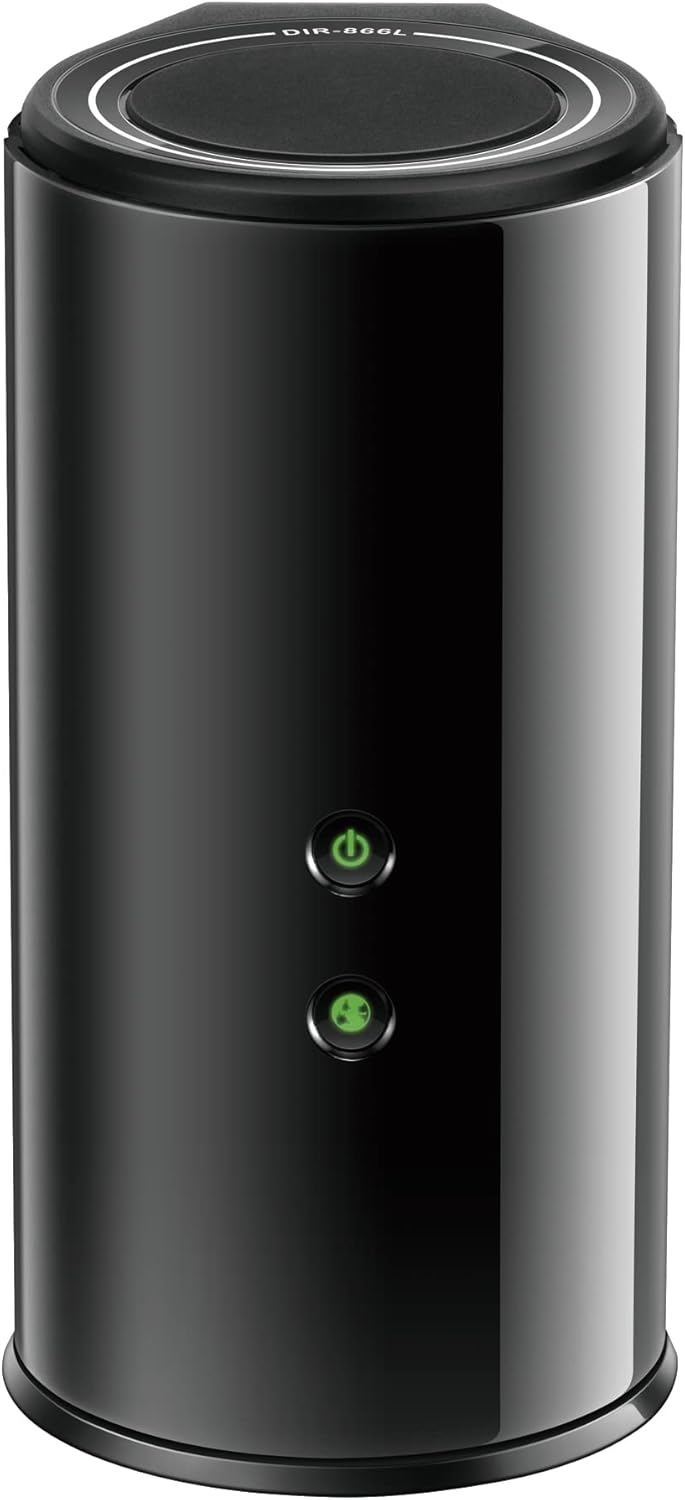 D-Link Enrutador Gigabit de banda dual de banda dual habilitado para aplicaciones de 1750 Mbps con haz inteligente de CA inalámbrica de 1750 Mbps