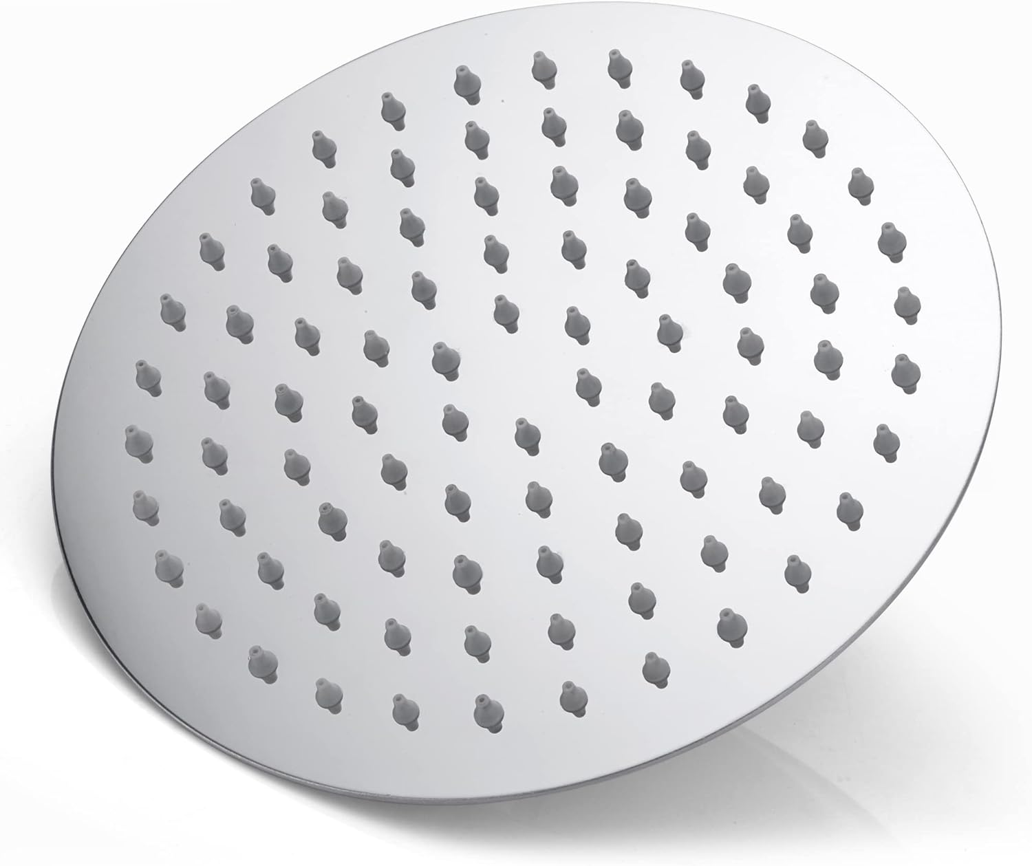 sumerain Grifo de bañera y ducha con válvula áspera, grifo de ducha de níquel cepillado con boquilla de bañera, cabezal de ducha de lluvia de 8