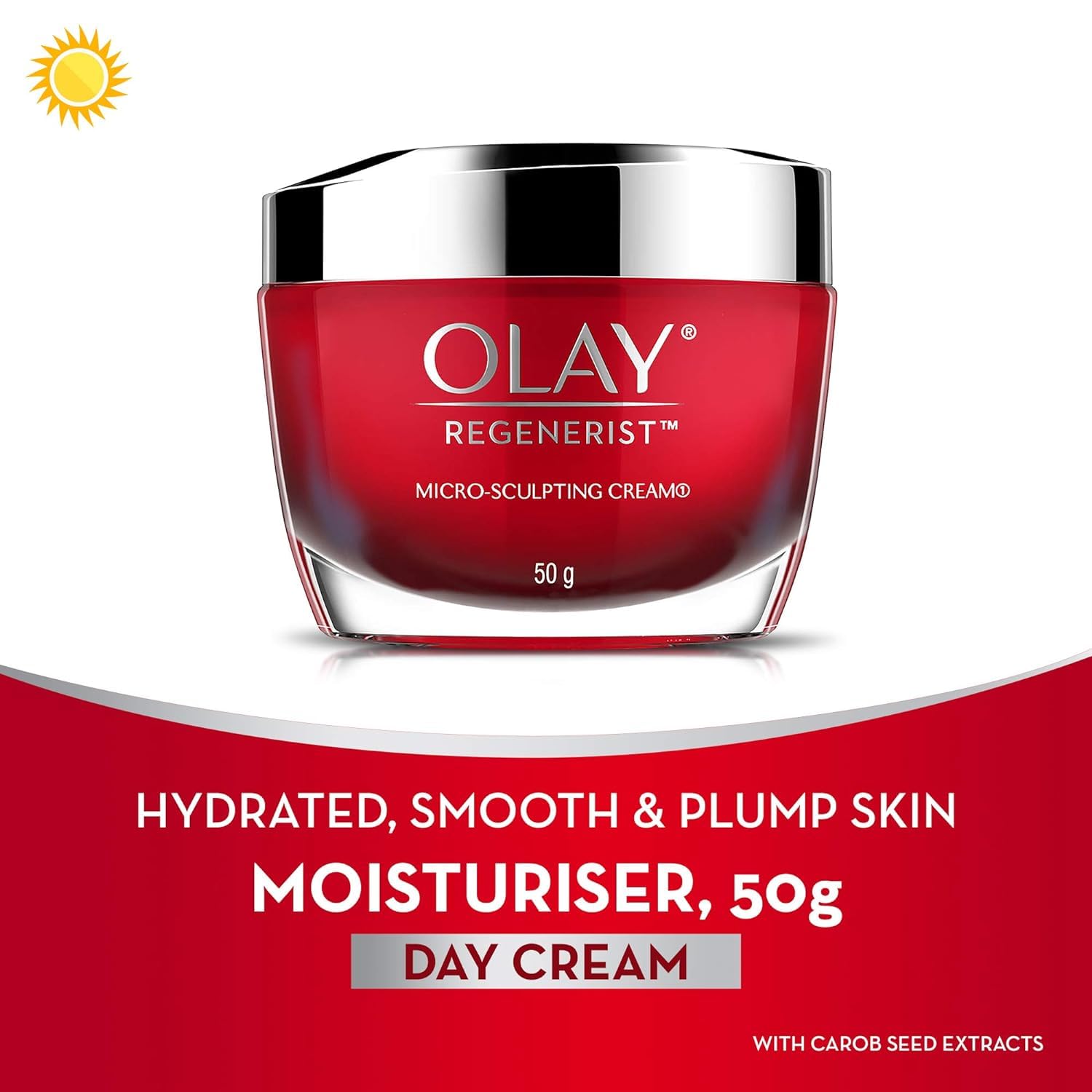 O-lay Regenerist Micosculpting Crema de día  Piel hidratada, regordeta y hinchable  Con ácido hialurónico, niacinamida y péptidos  Piel normal,