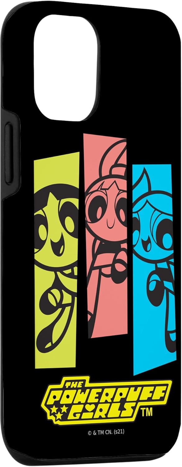 Funda para iPhone 13 Powerpuff Girls Three Power Puffs