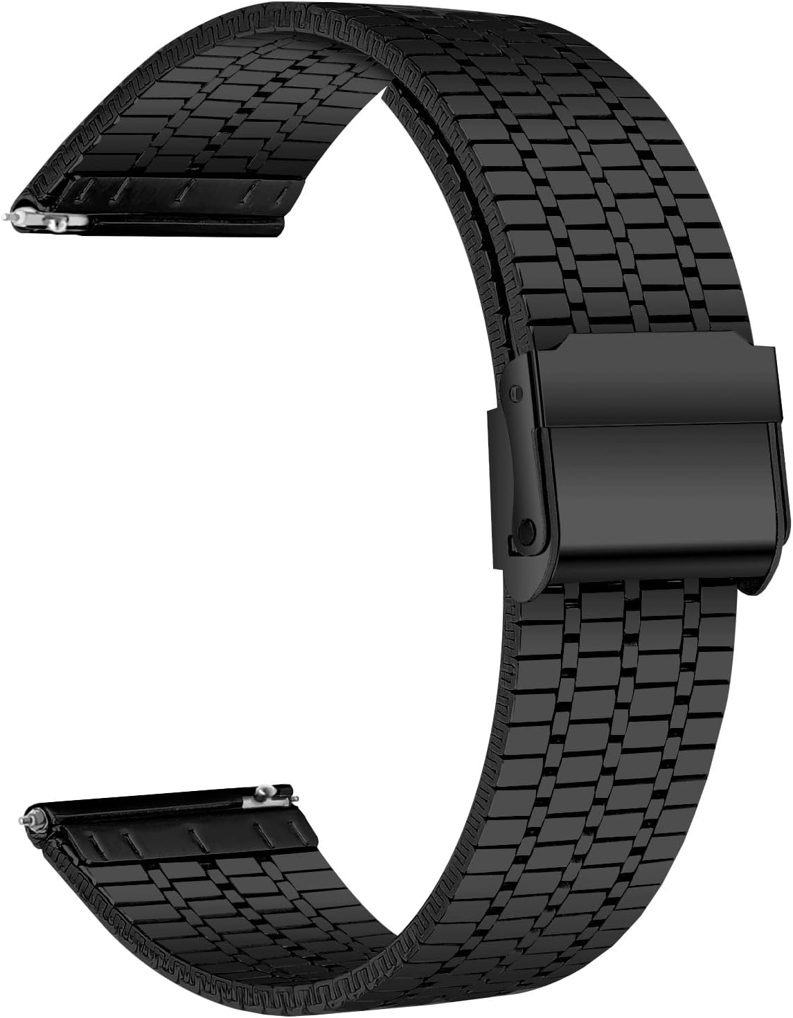 WONJOY Correas compatibles con Samsung Galaxy Watch 3 1.772 inGear S3 FrontierClassicGalaxy Watch 1.811 in, 0.866 in, pulsera de metal de acero