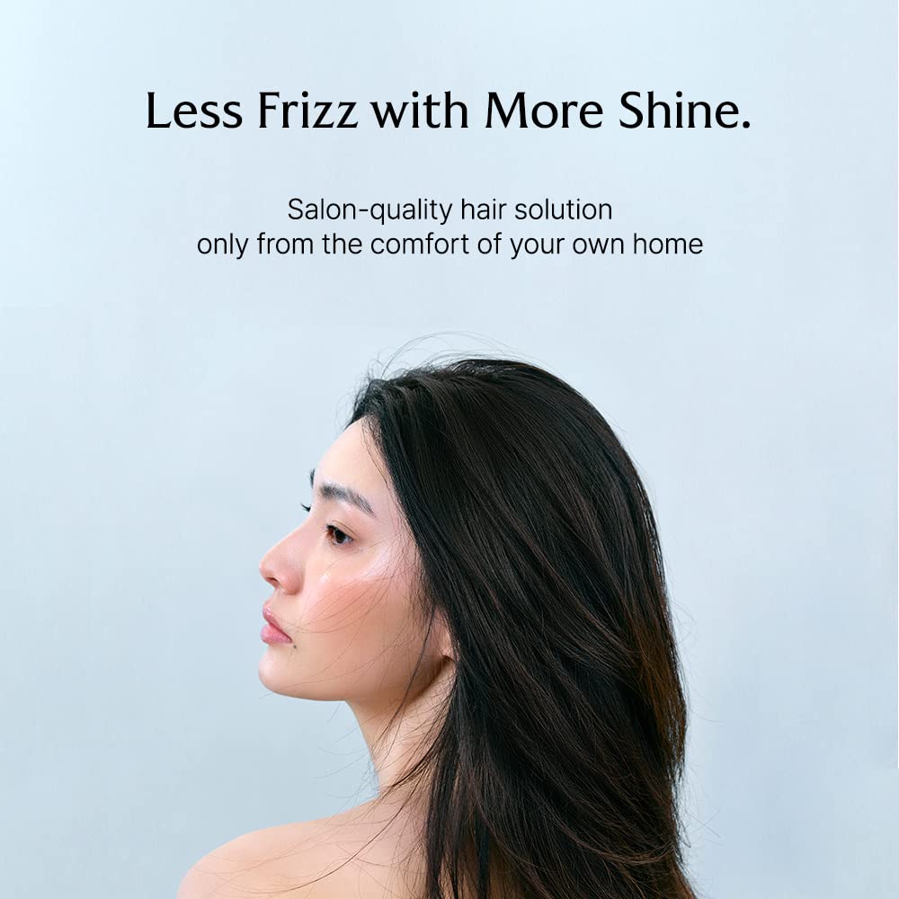 LA’DOR Wonder Bubble – Champú hidratante antiencrespamiento voluminizador para cabello seco con 8 péptidos, queratina, sacrán, ácido hialurónico,